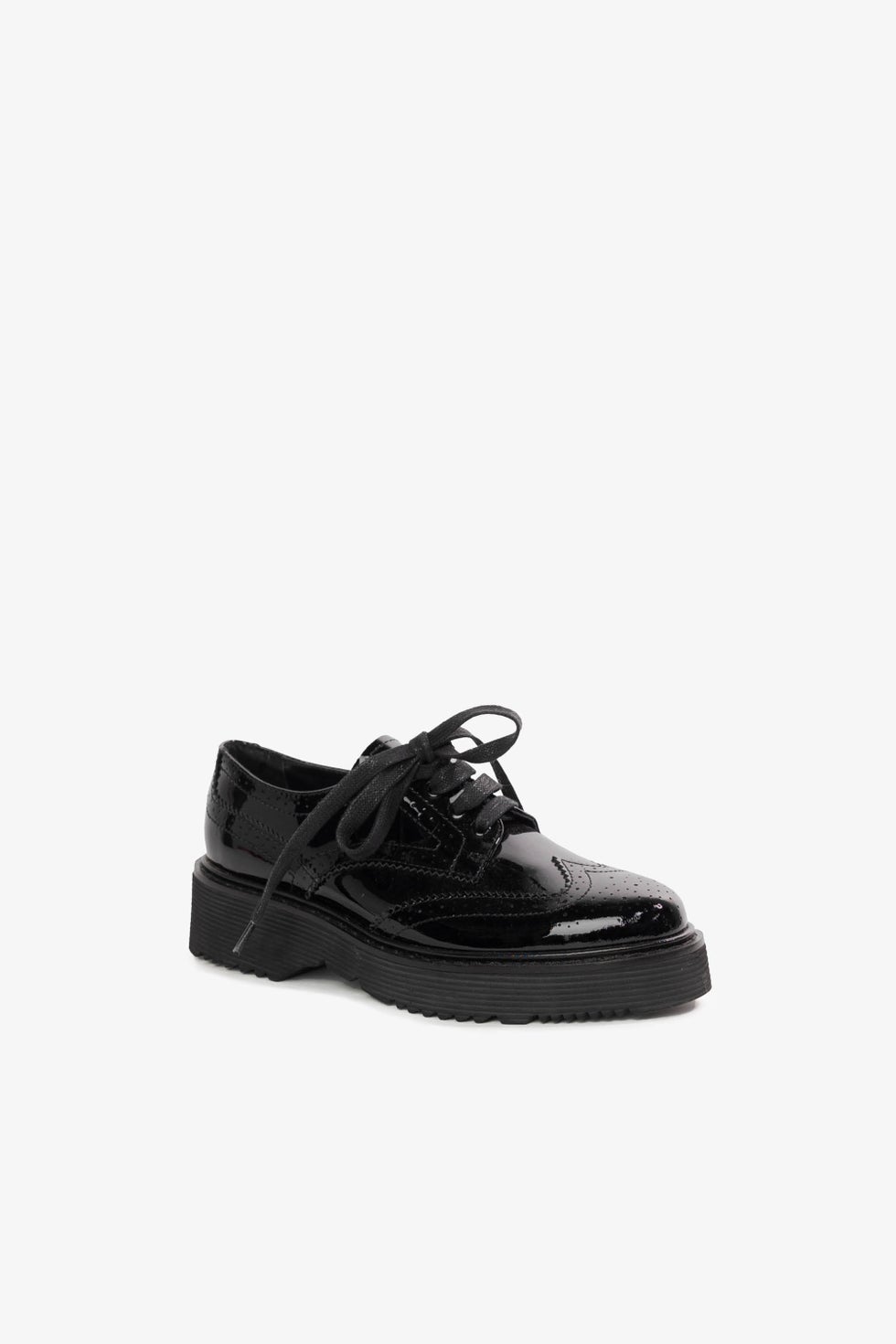 Oxford Brogue Shoe in Black
