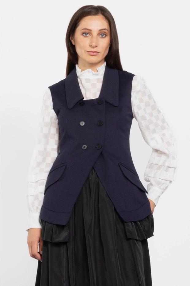 Paris Waistcoat in Blue