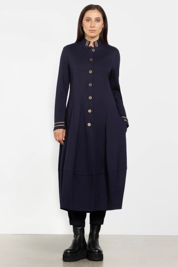 Picasso Coat in Blue