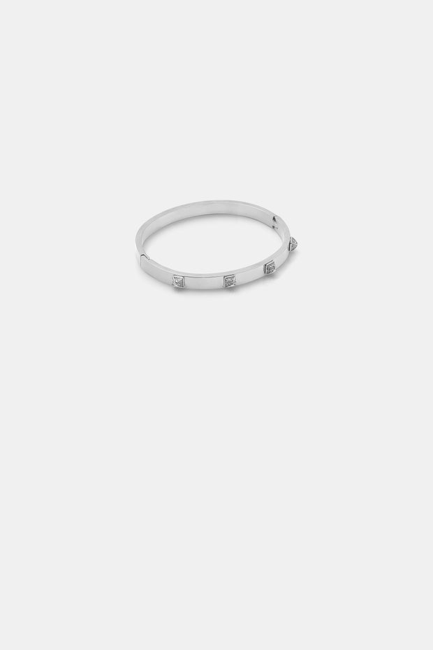 Prism Bangle in Metallic