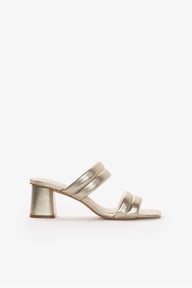 Raya Heel in Metallic