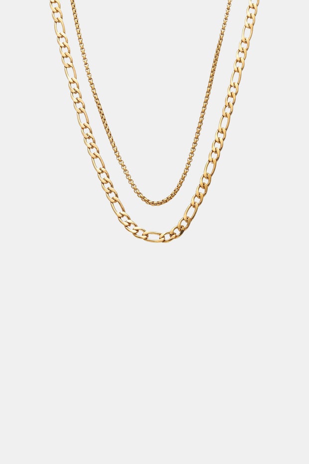 Reflection Necklace in Metallic