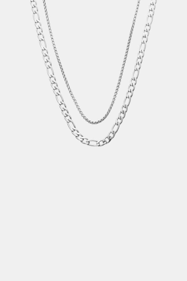 Reflection Necklace in Metallic