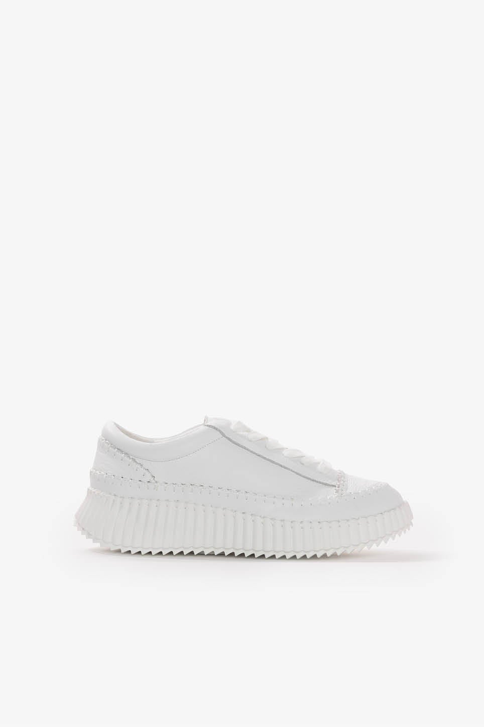 Rizzo Sneaker in White | MINX | Repertoire