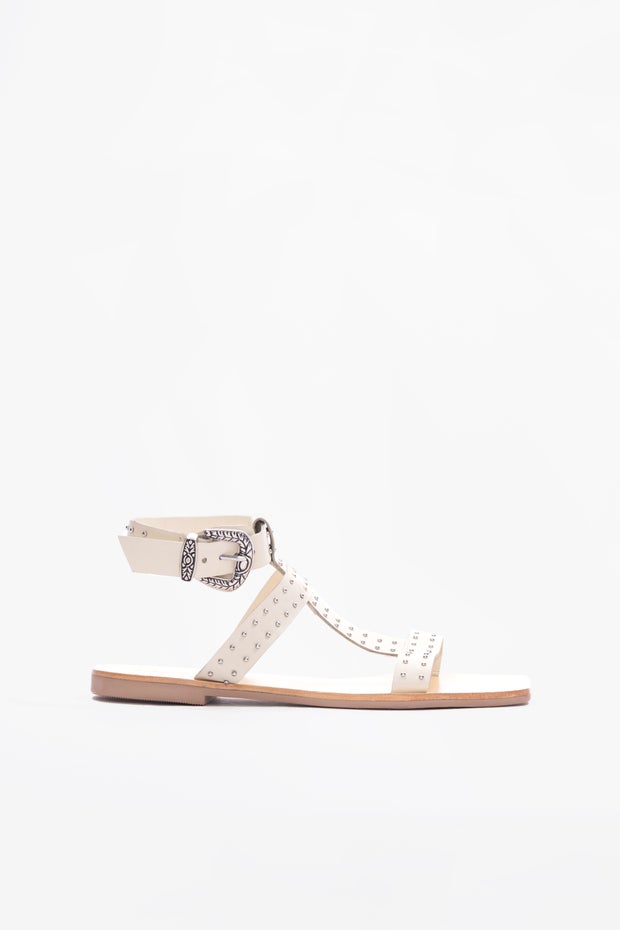 Roma Sandal in White
