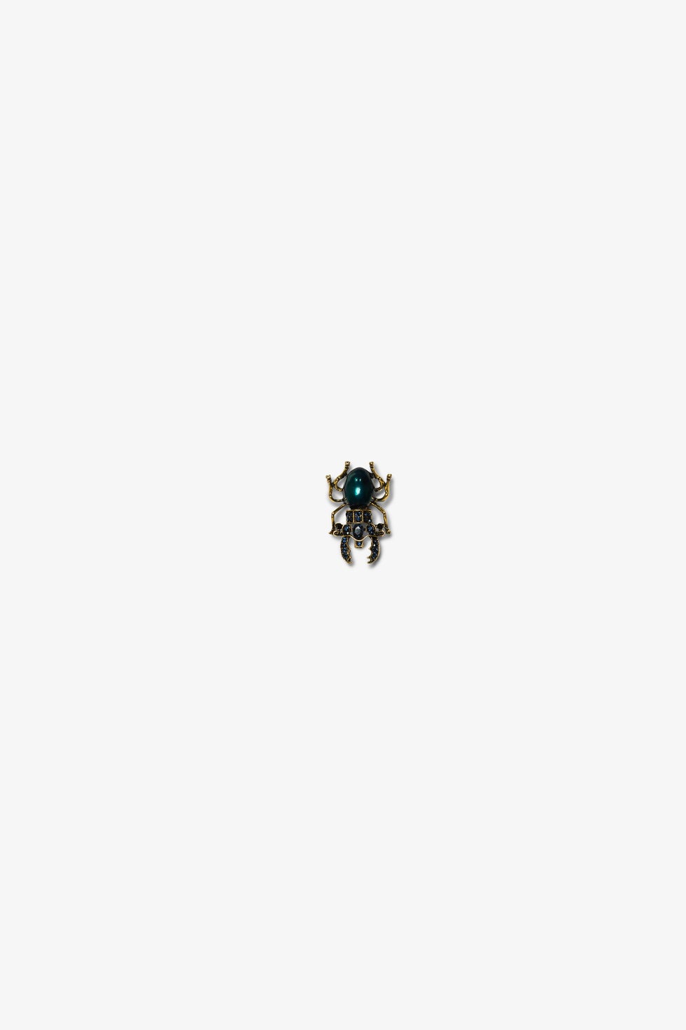 Scarab Brooch (set Of Two) in Blue