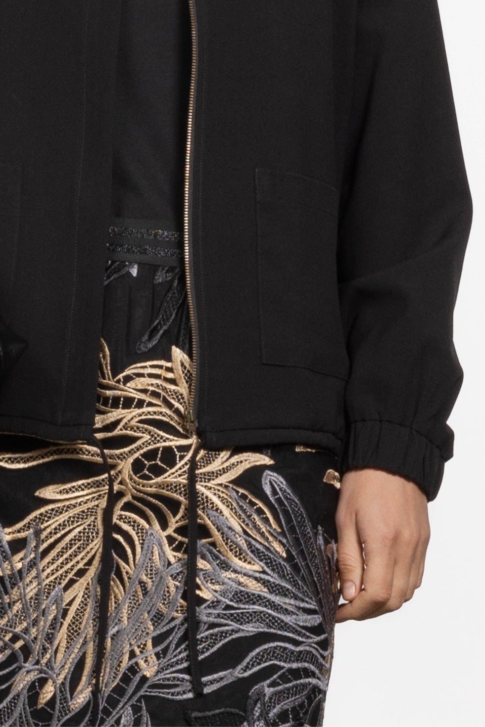Simone Bomber Jacket in Black