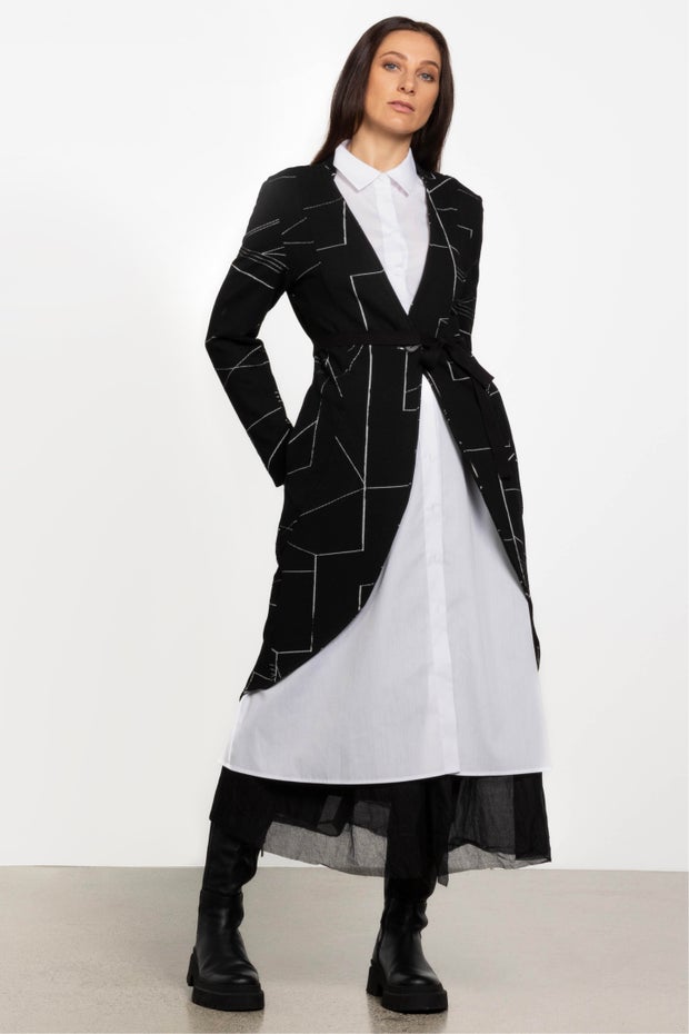 Stanza Coat in Print