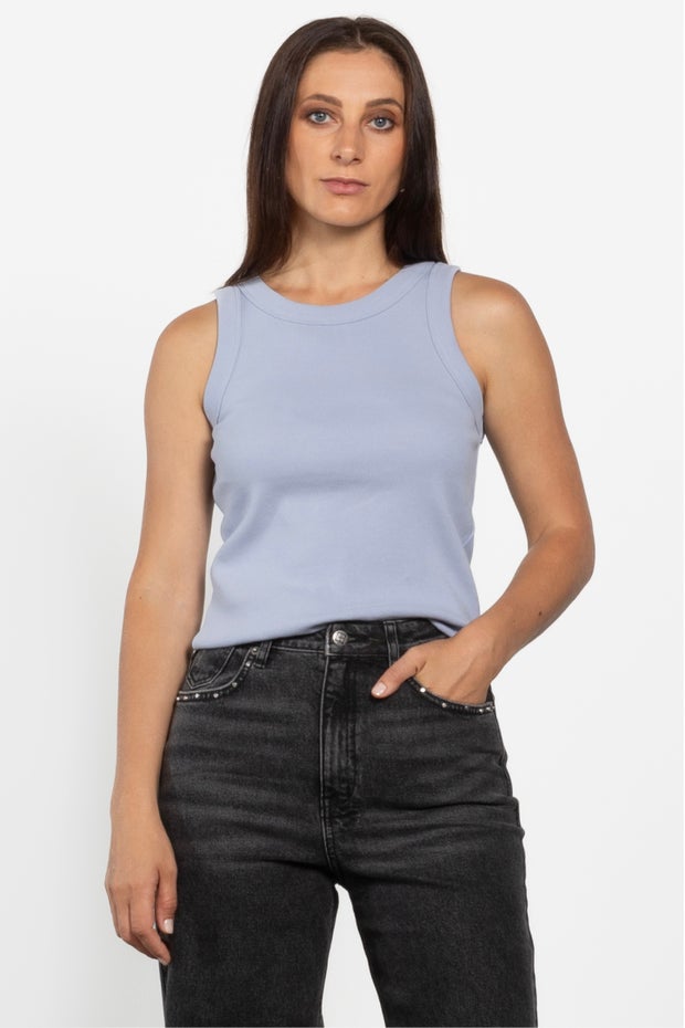 Staple Tank in Blue