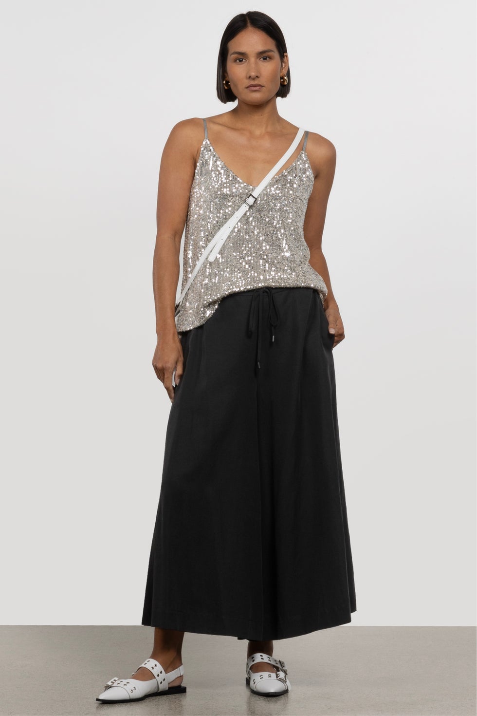 Starlight Sequin Cami in Metallic