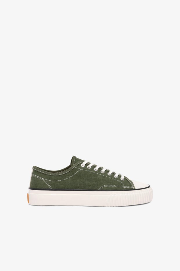 Straat Organic Hemp Sneaker in Green