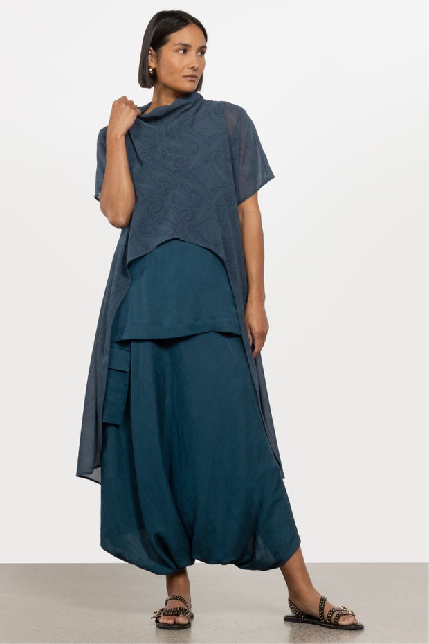 Suzy Layering Top in Blue