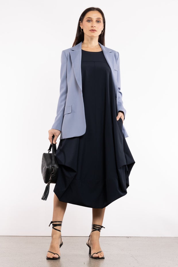 Theo Dress in Blue