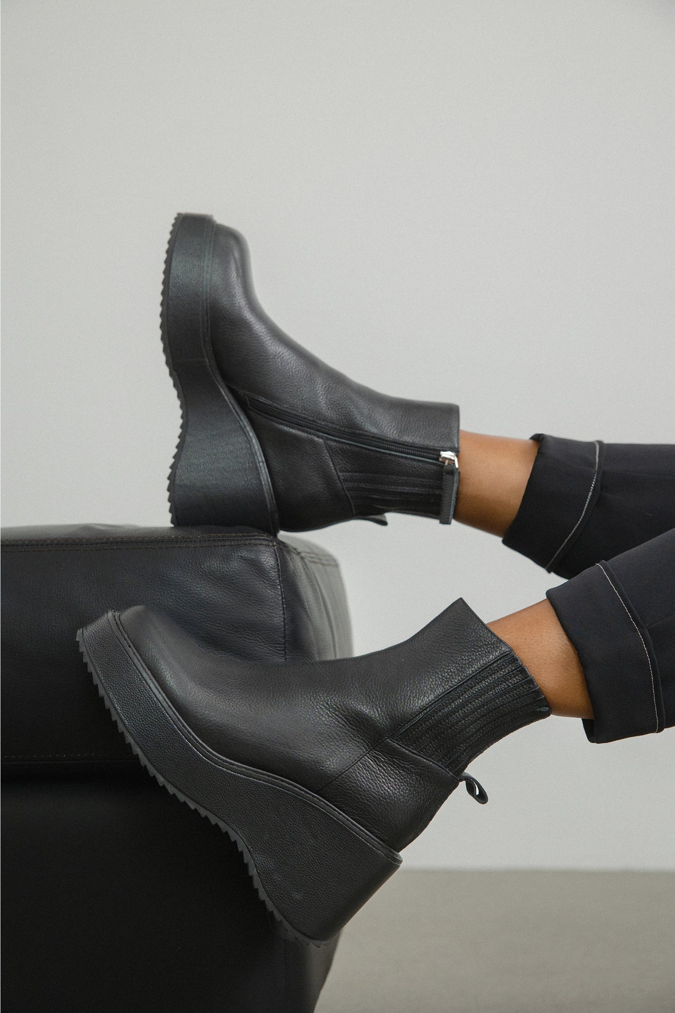 Tokyo Ankle Boot in Black | MINX | Repertoire