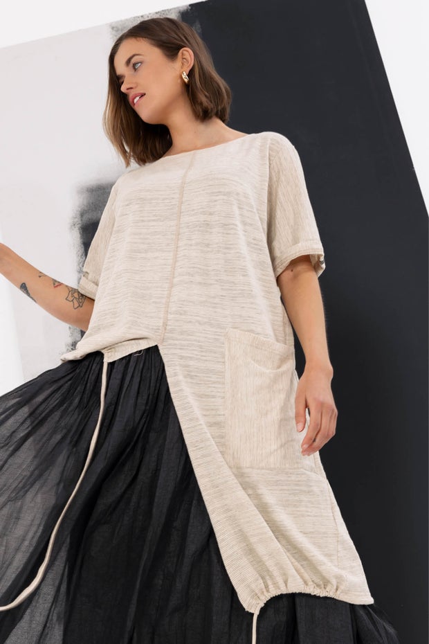 Trudy Top in Neutral
