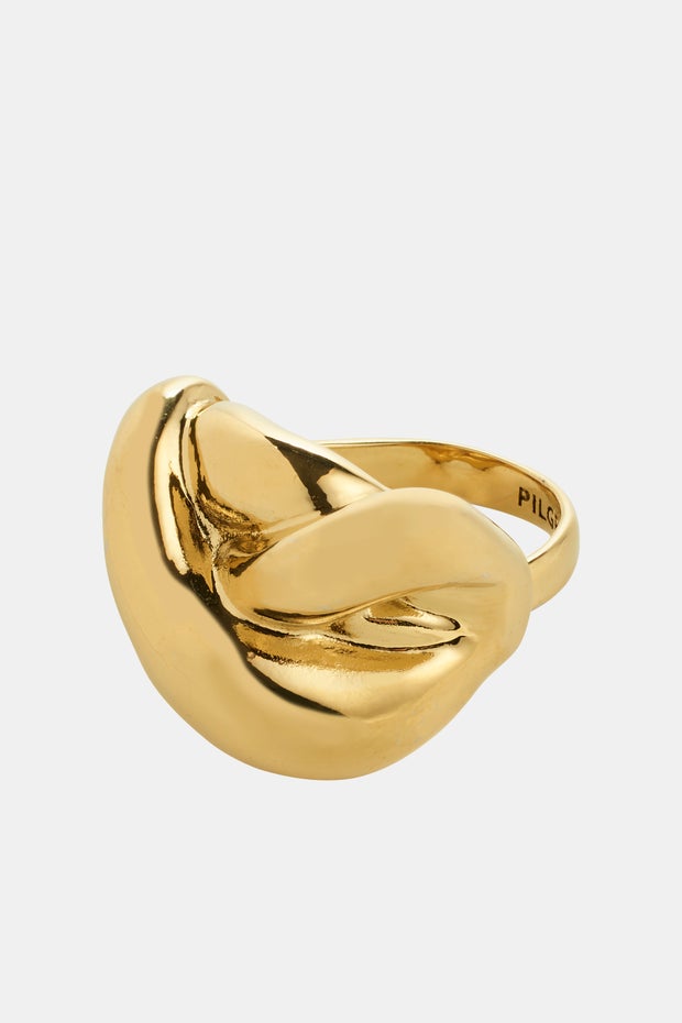 Unfold Ring in Metallic