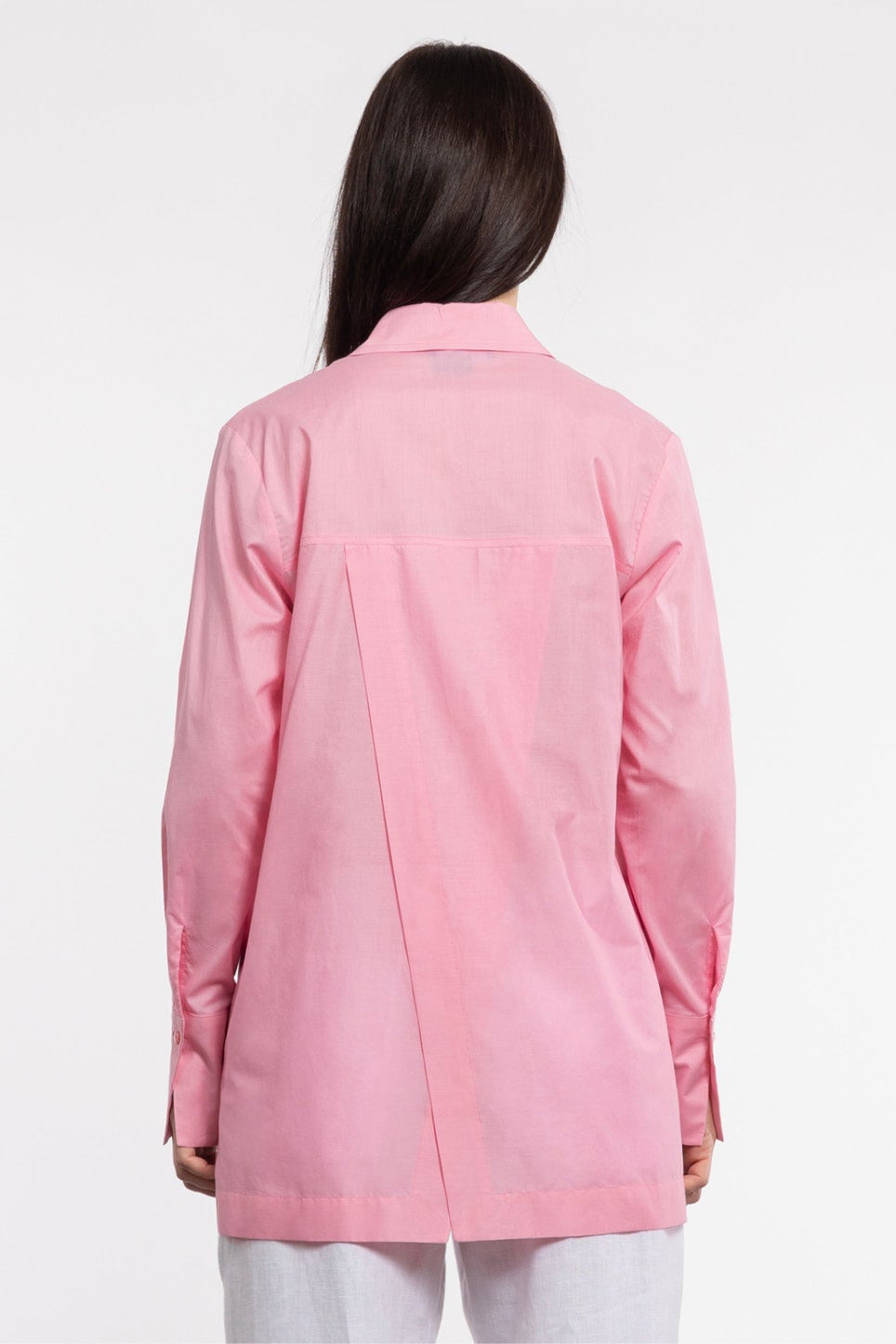 Valencia Cotton Shirt in Pink