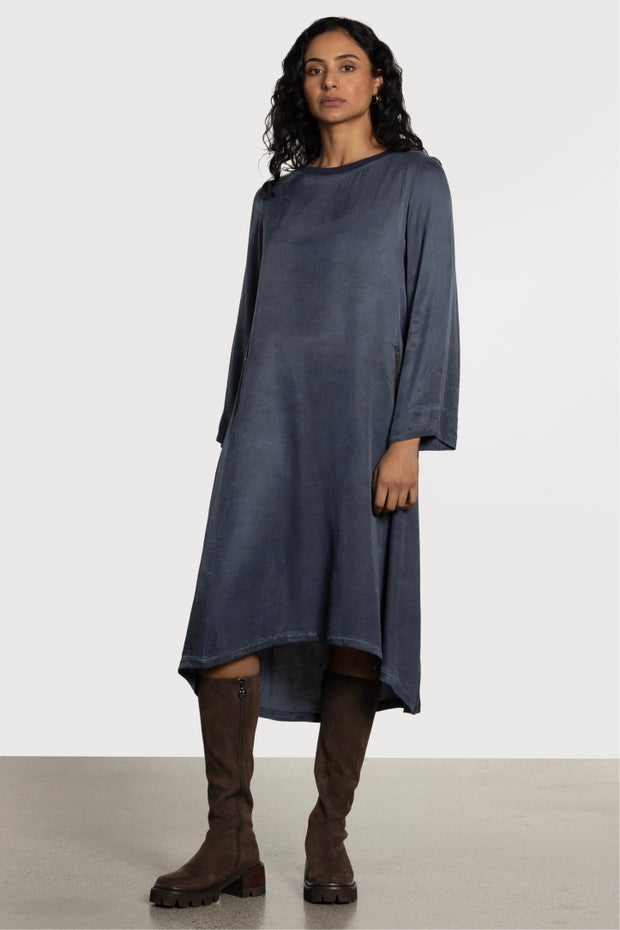 Verona Long Sleeve Dress in Green