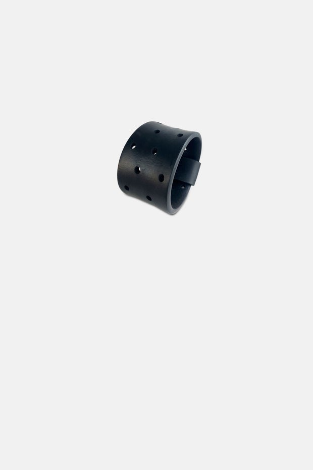 Void Rubber Bangle in Black