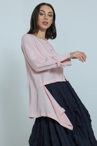 Voltaire High-low Shirt in Pink