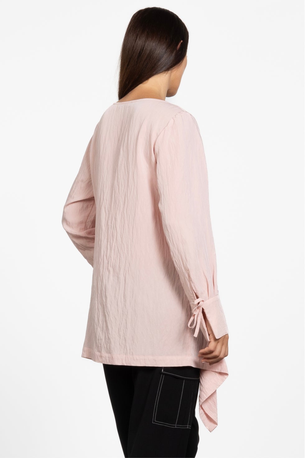 Voltaire High-low Shirt in Pink