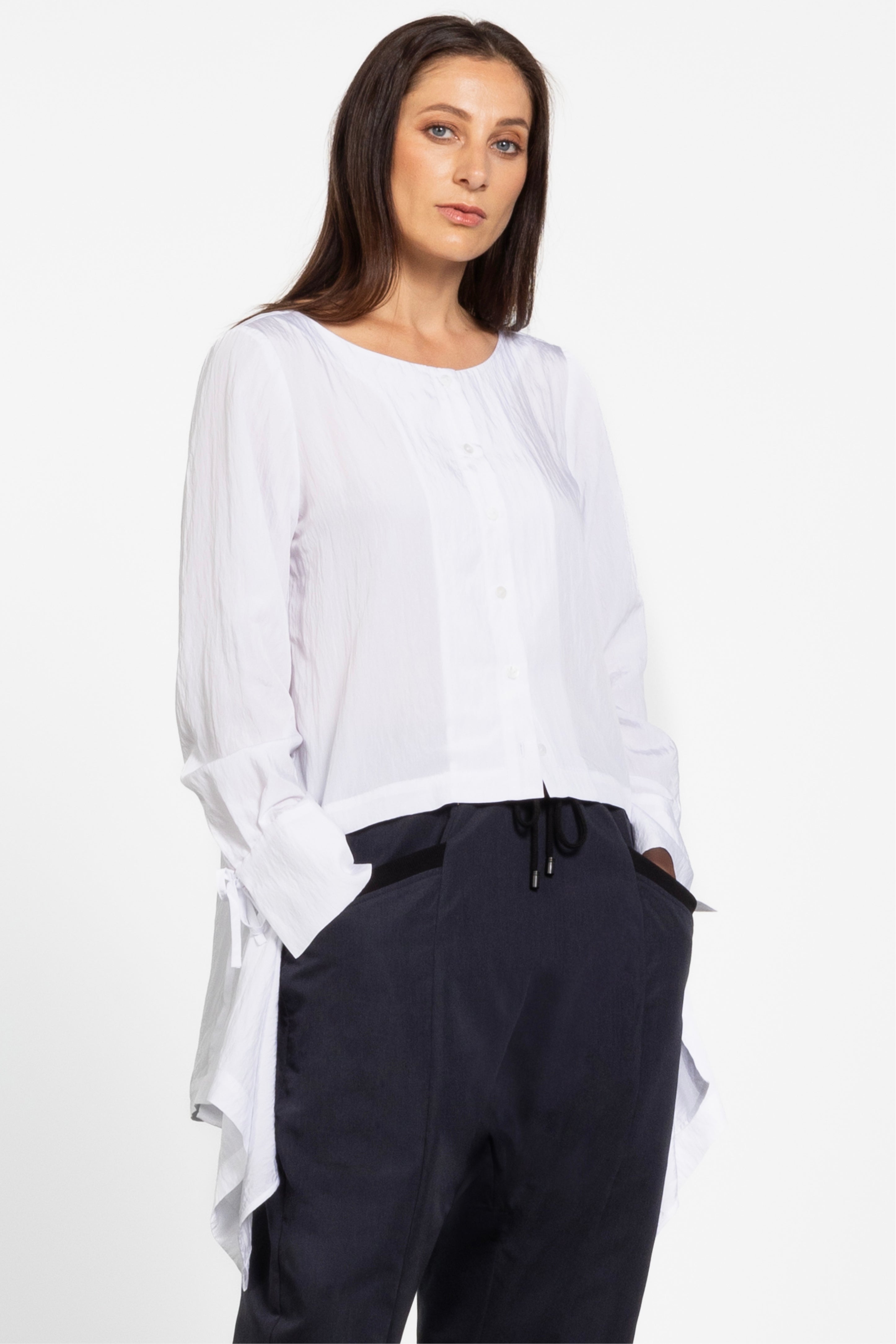 White high low shirt cheap