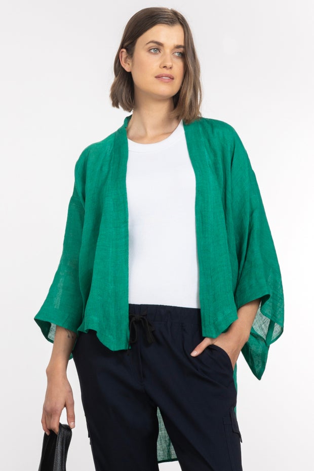 Wanderlust Kimono in Green