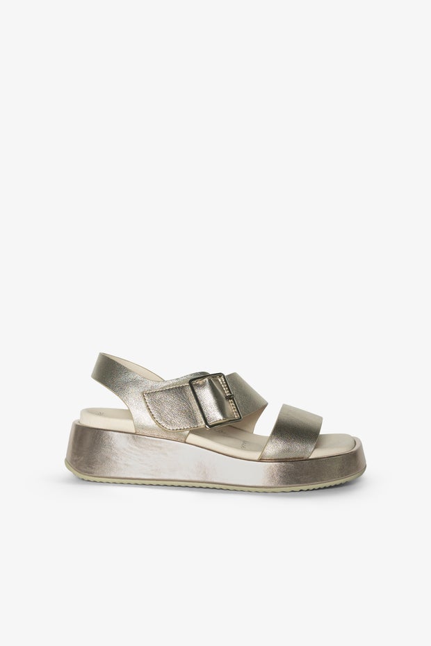 Zen Sandal in Metallic