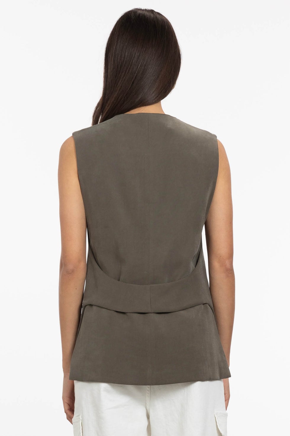 Ziva Waistcoat in Green